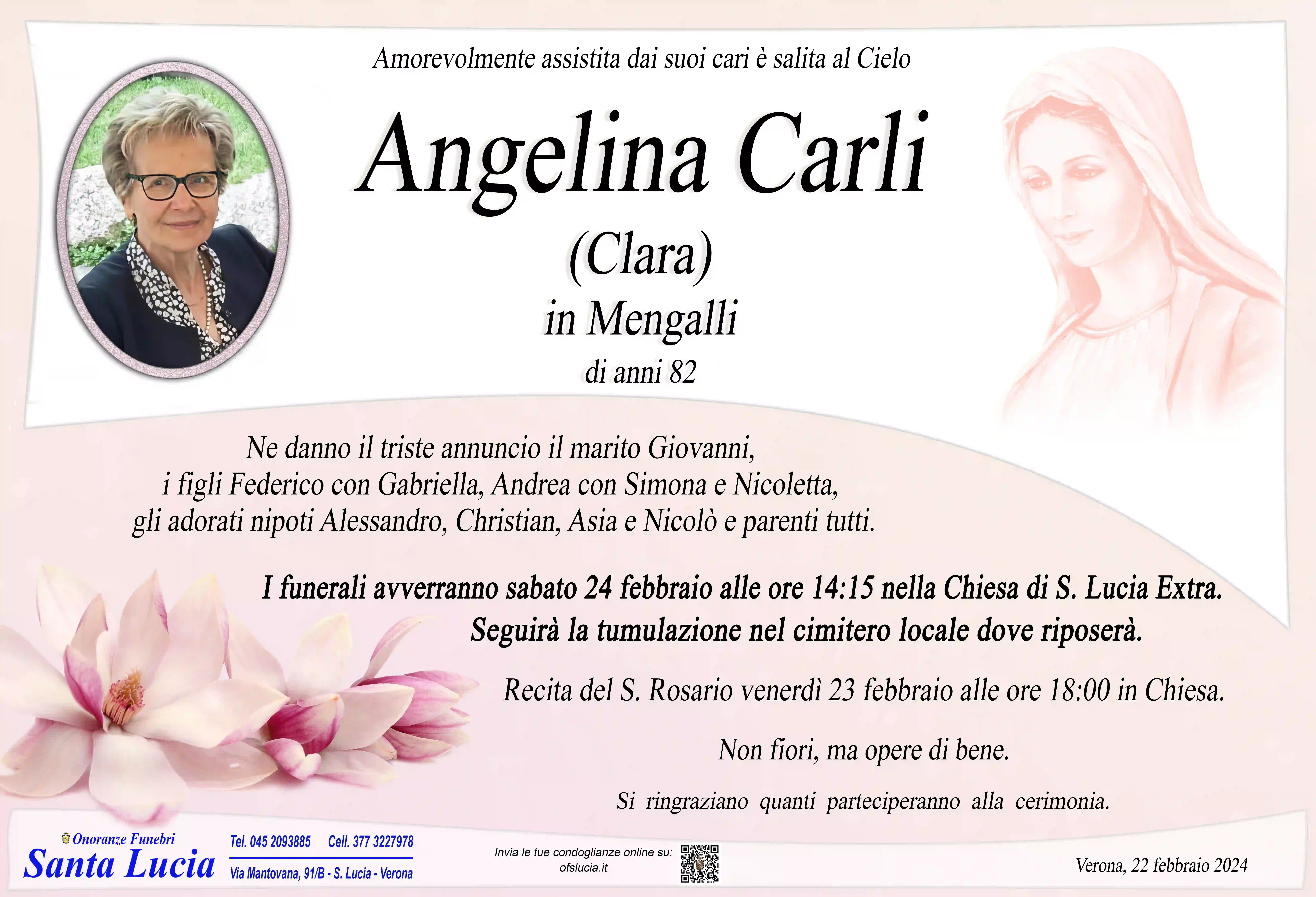 Scopri di più sull'articolo Angelina Carli
