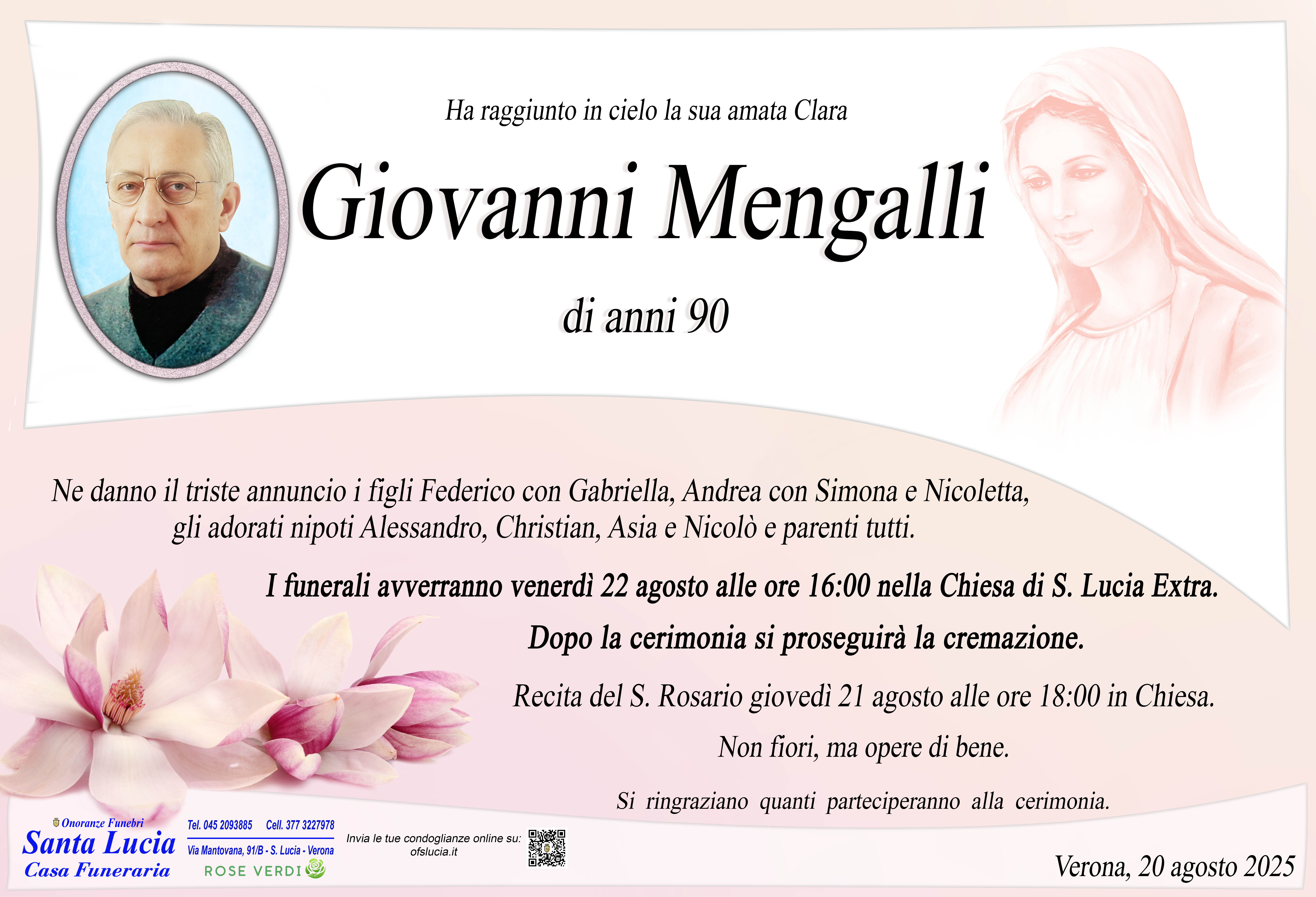 Scopri di più sull'articolo Giovanni Mengalli