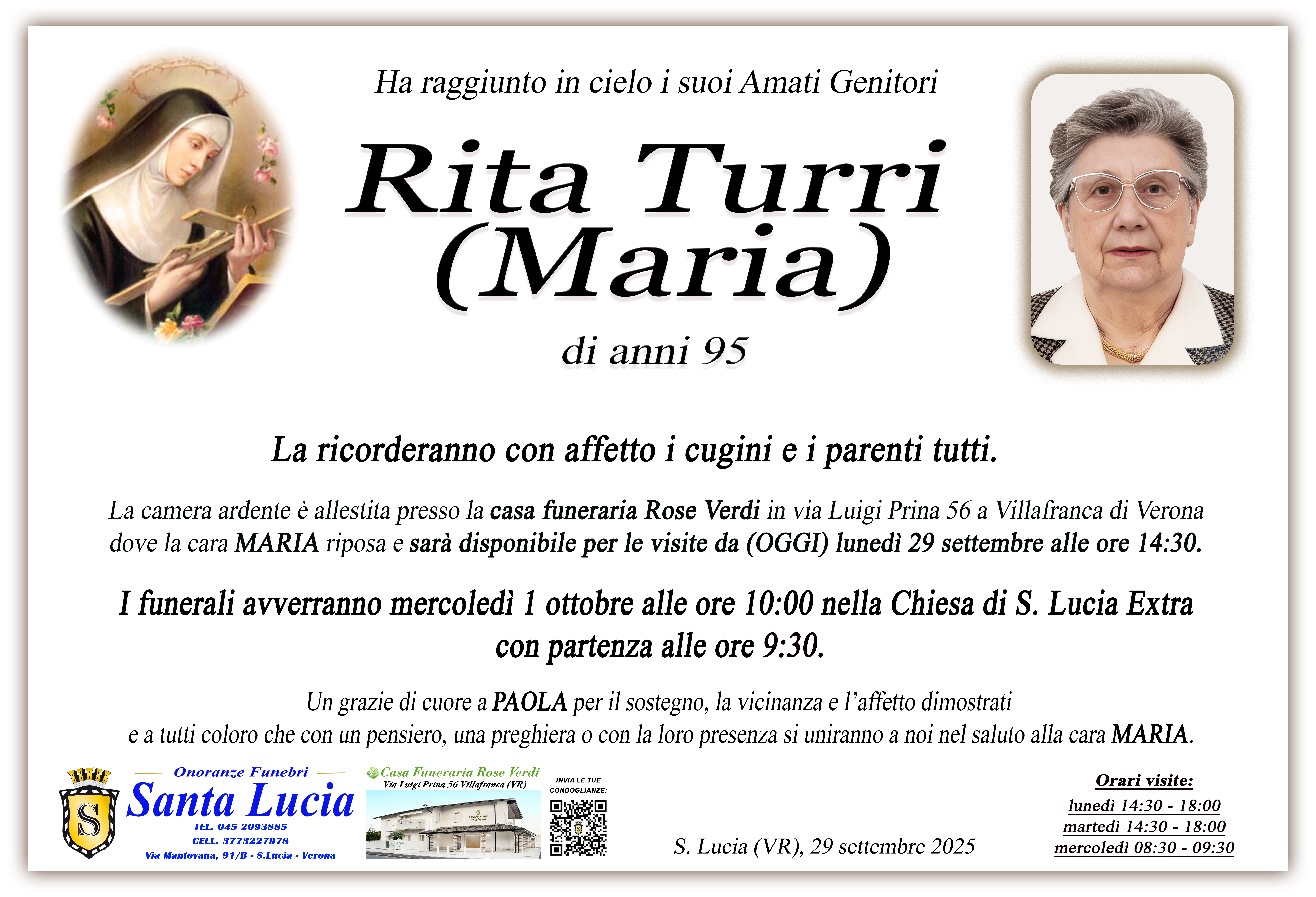 Scopri di più sull'articolo Rita (Maria) Turri