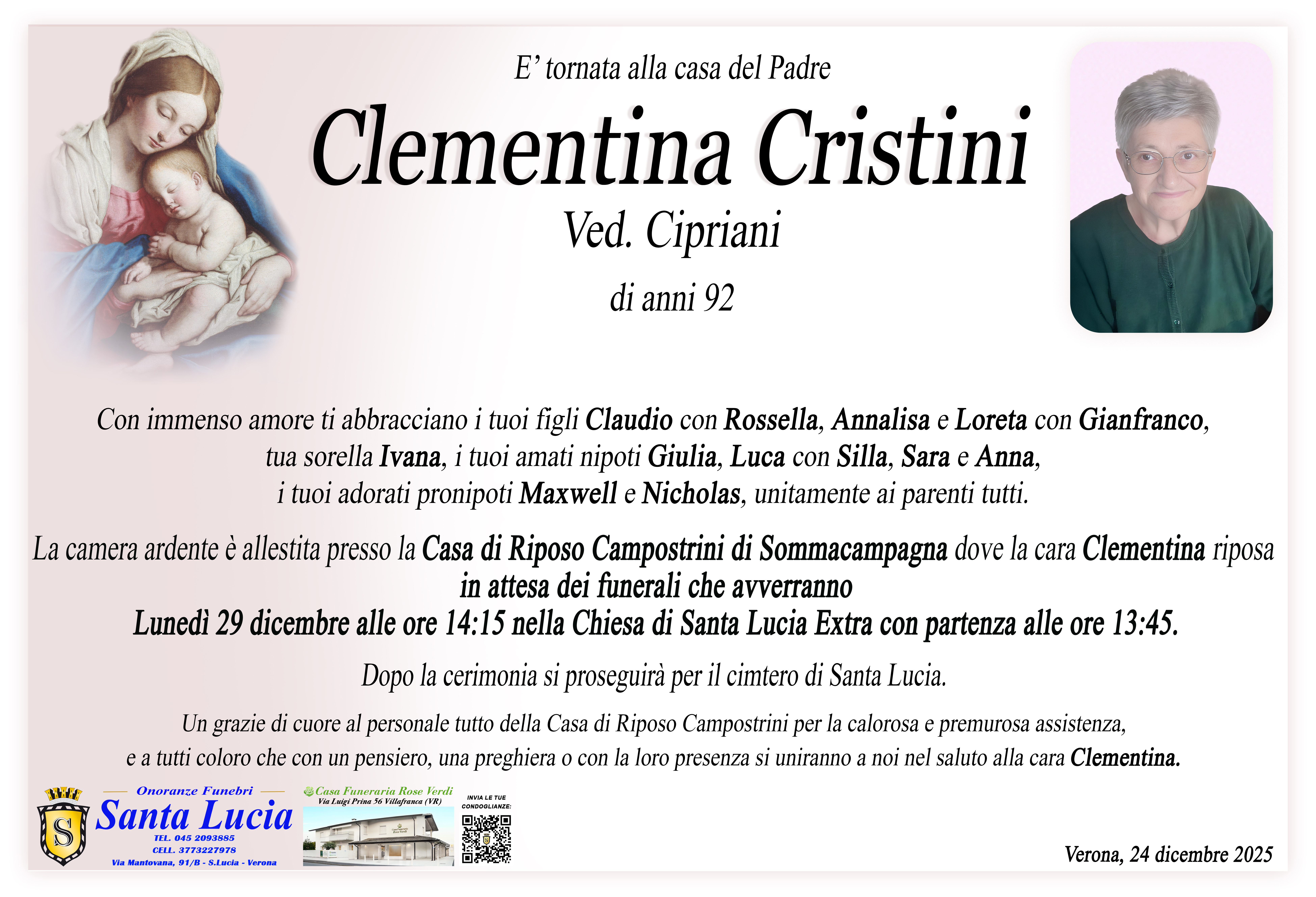 Scopri di più sull'articolo Clementina Cristini