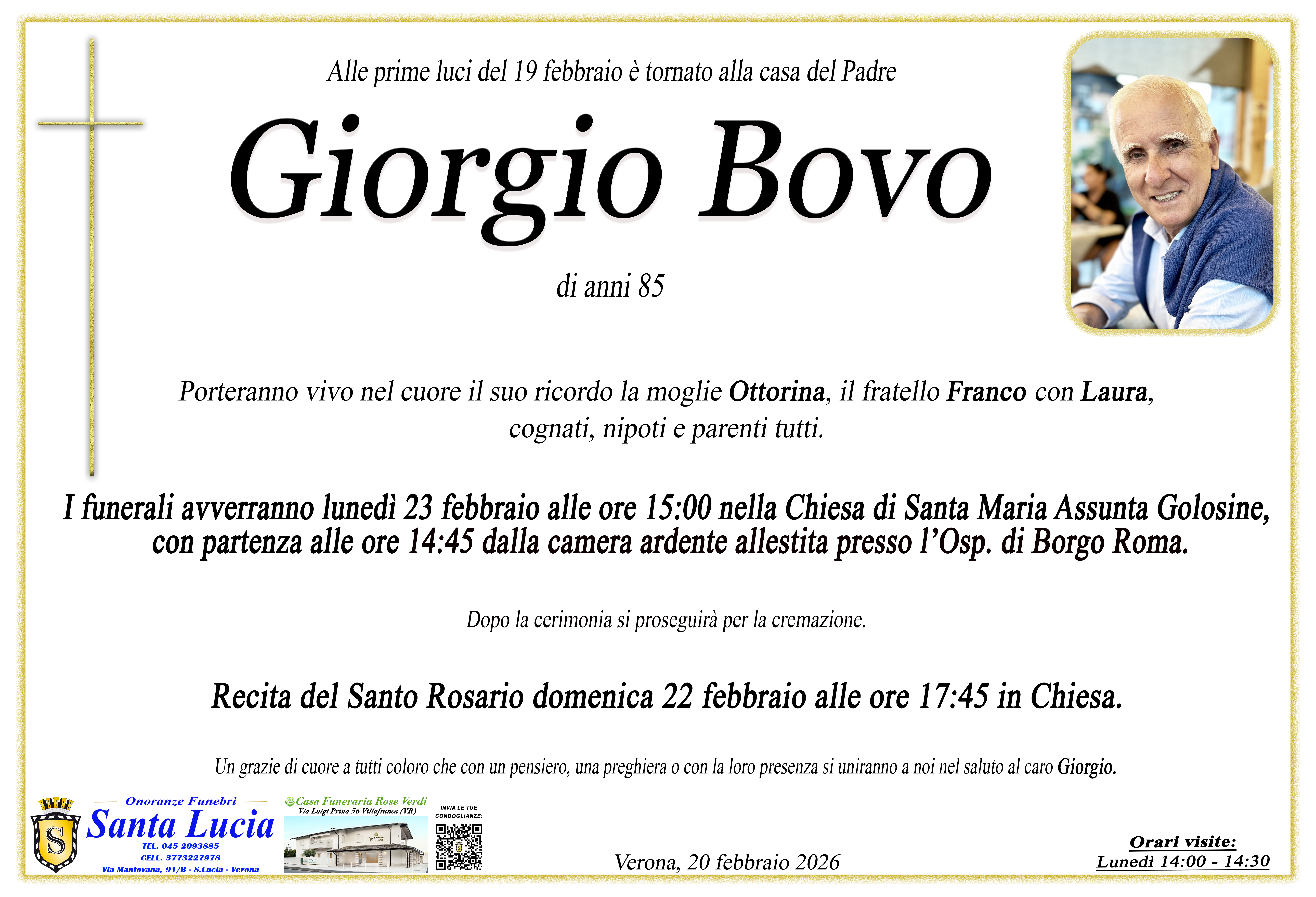 Scopri di più sull'articolo Giorgio Bovo